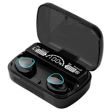 M10 Wireless Earbuds – LED Display, Bluetooth 5.3, Noise Reduction, Long Battery Life & Power Bank Case